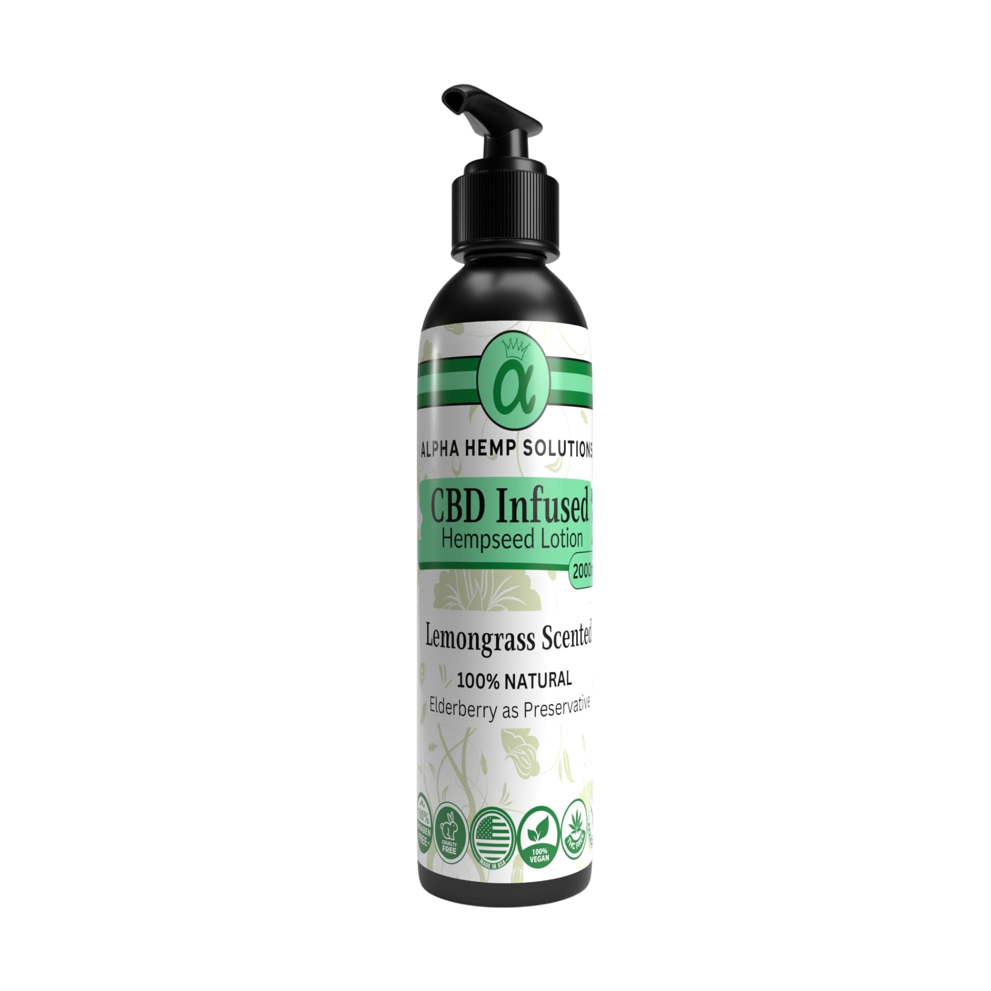 CBD-infused elderberry lotion